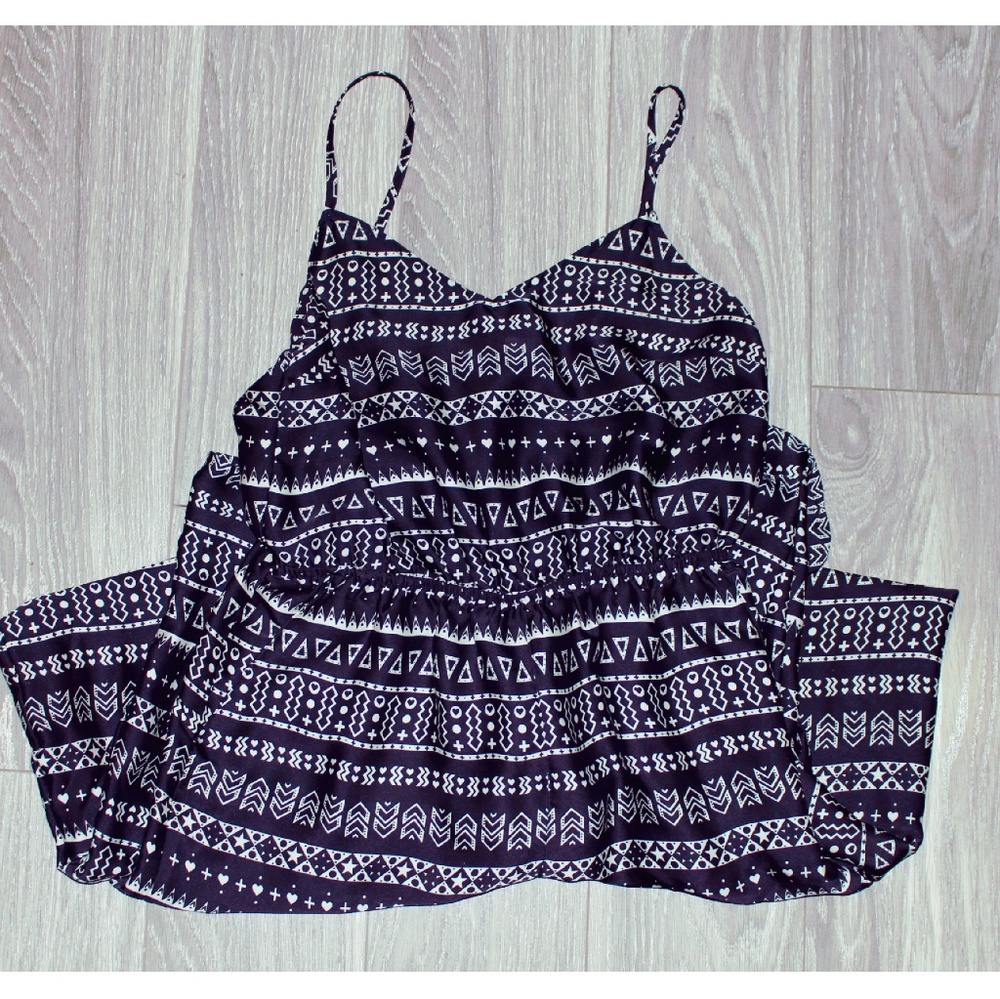 H&M Black and White Jumper